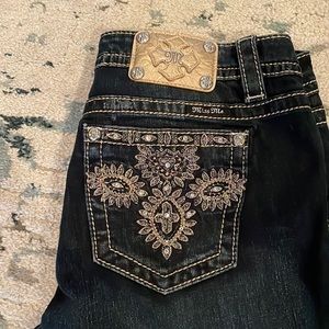 Miss Me Signature Slim Boot cut jeans size 30 with 34 inch inseam